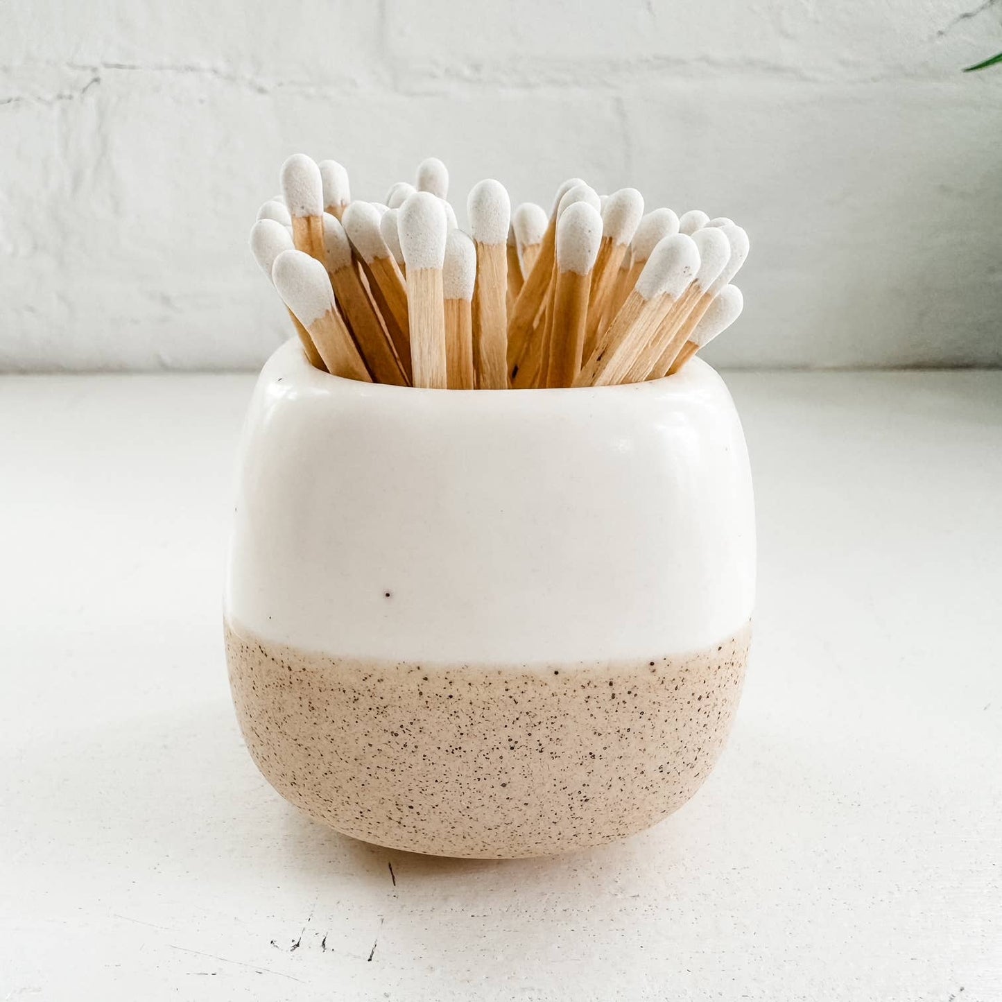 Ceramic Match Holders Set