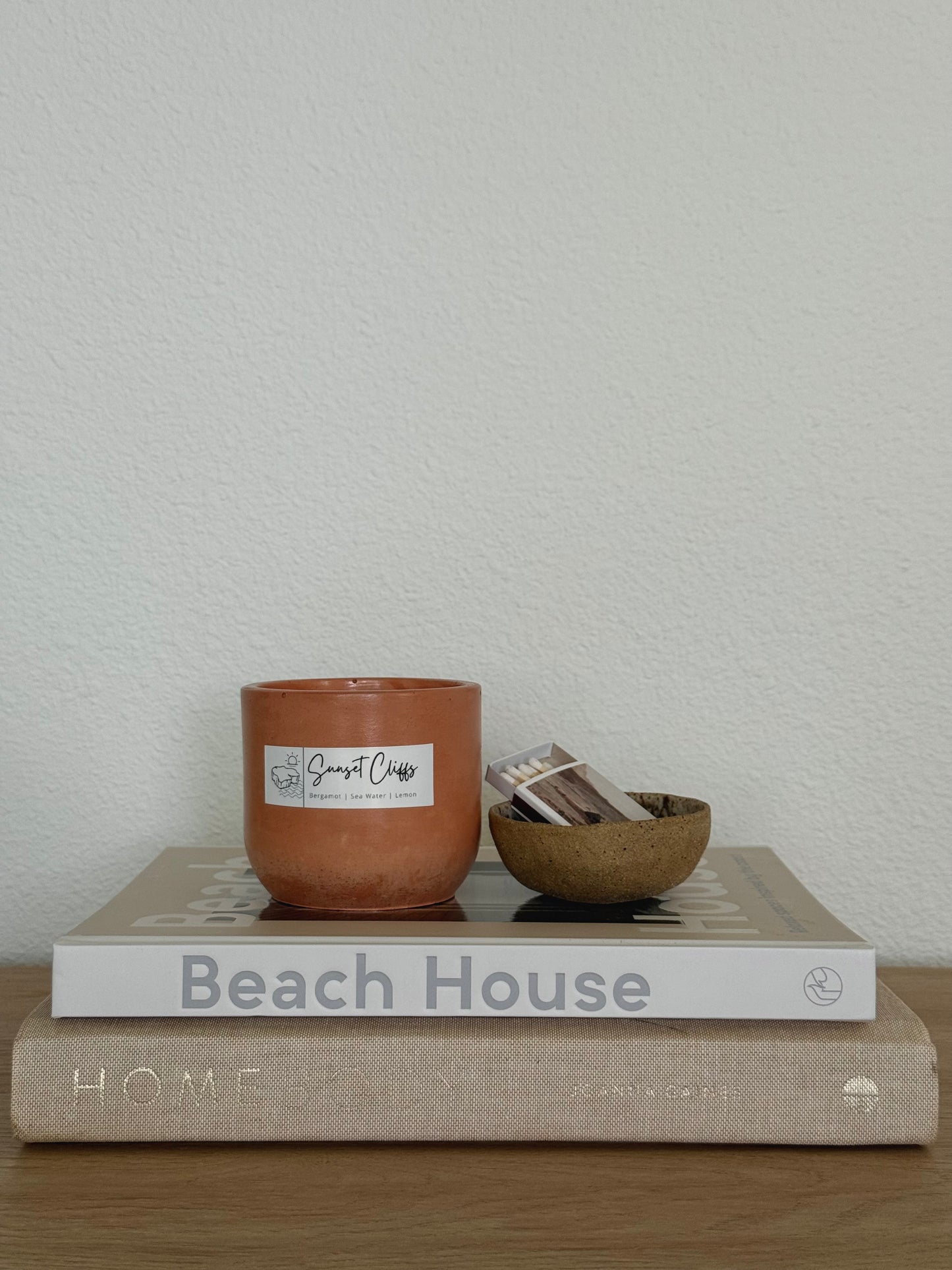 coastal home decor styled