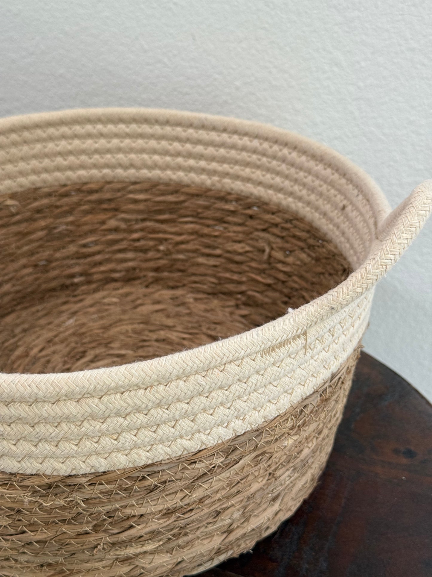 Woven Basket Cream (4 Sizes)