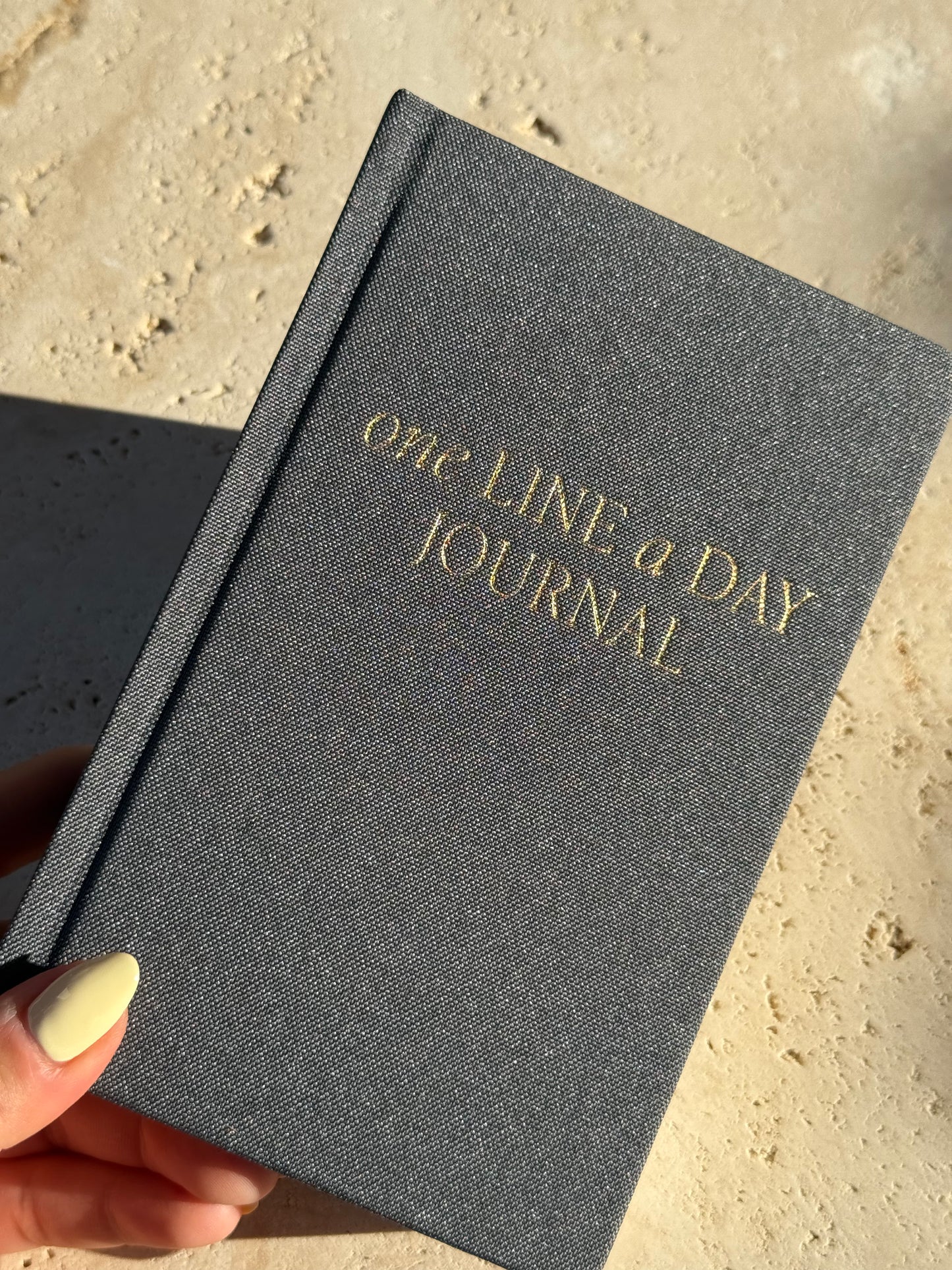 One Line A Day Fabric Journal
