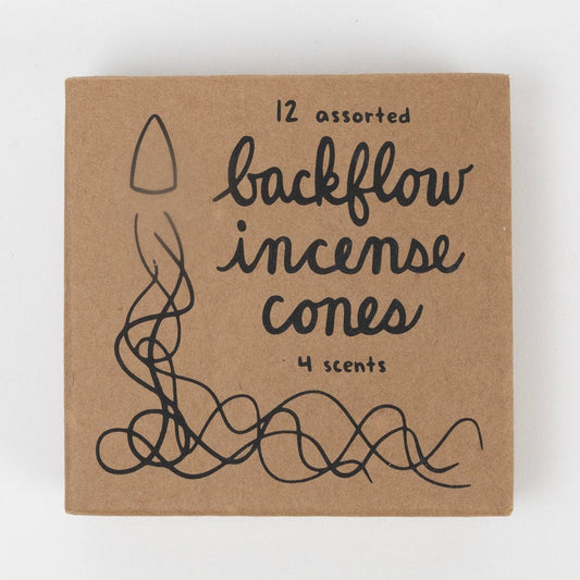 Jangal Grounding Backflow Incense Set (12 cones)