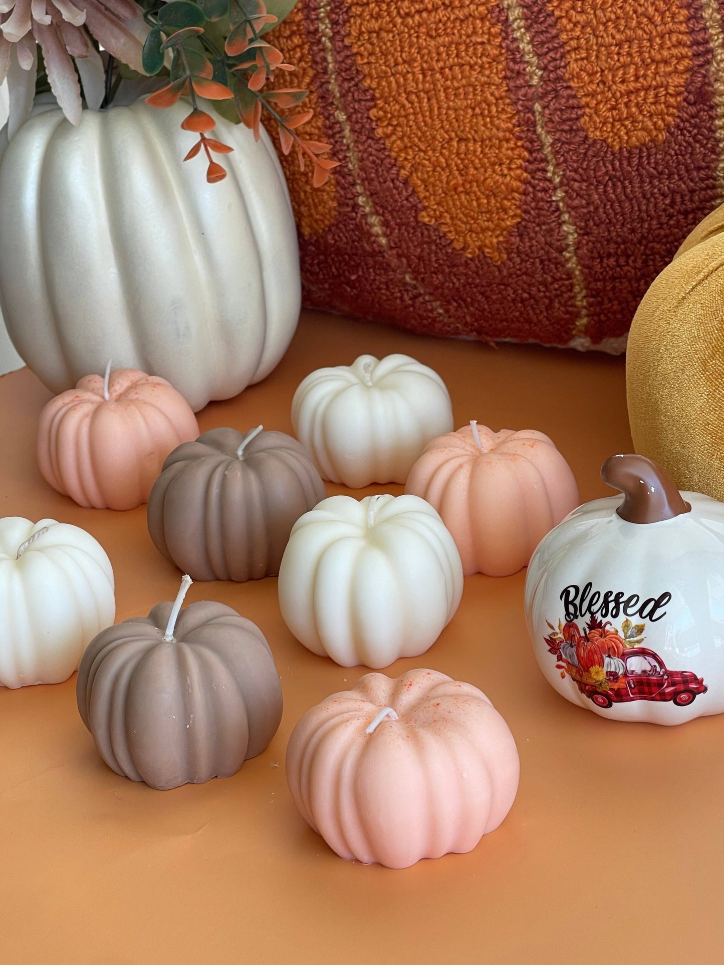 Pumpkin Candles
