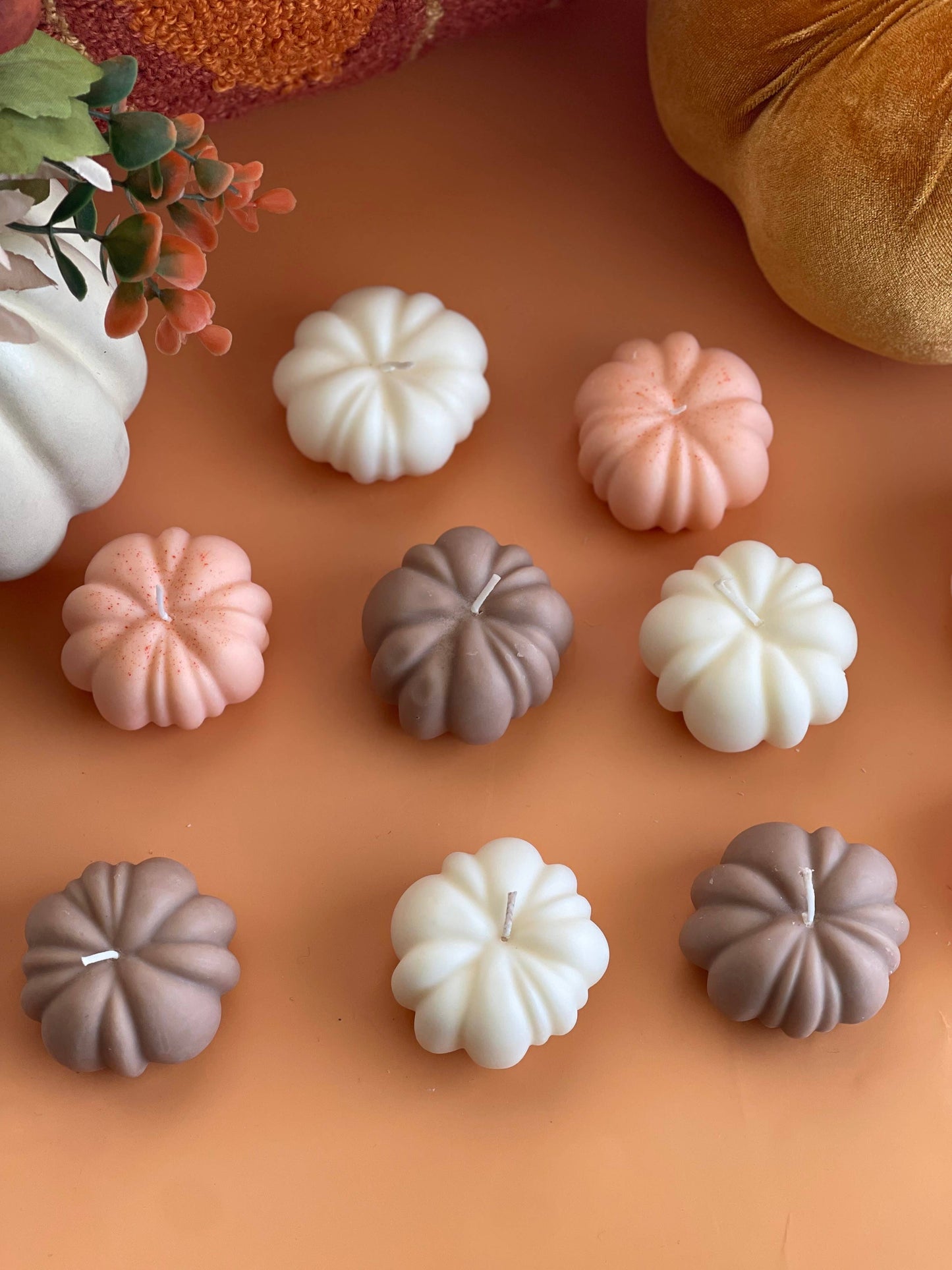 Pumpkin Candles