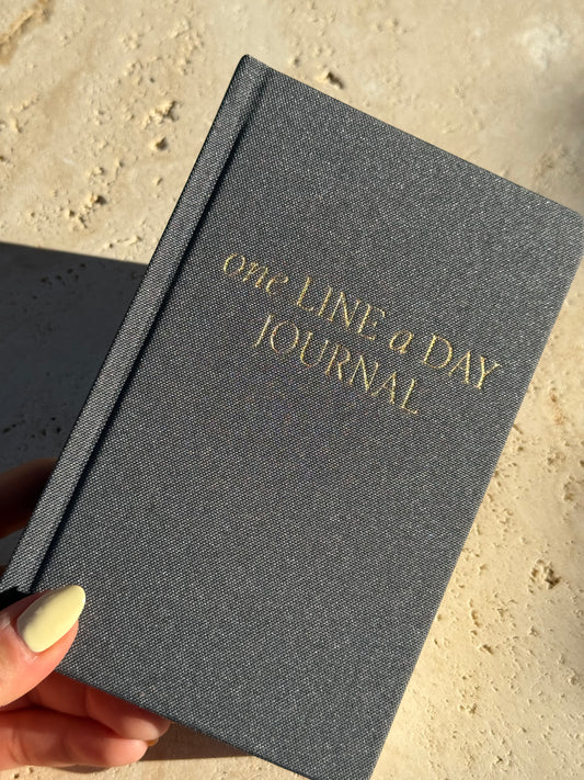 One Line A Day Fabric Journal