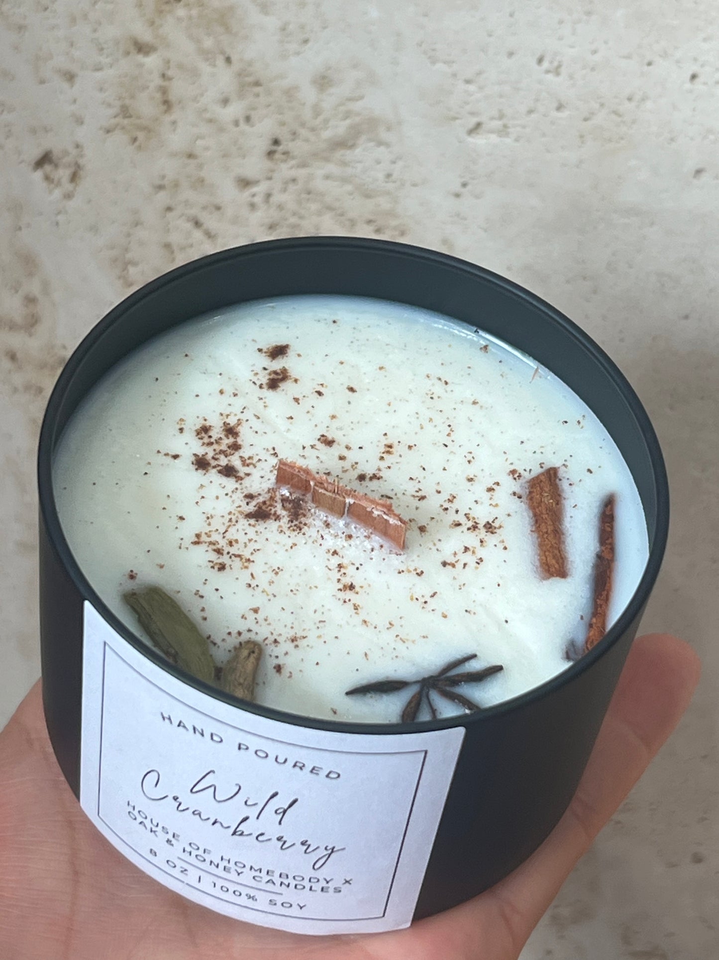 8oz 'Wild Cranberry' Candle